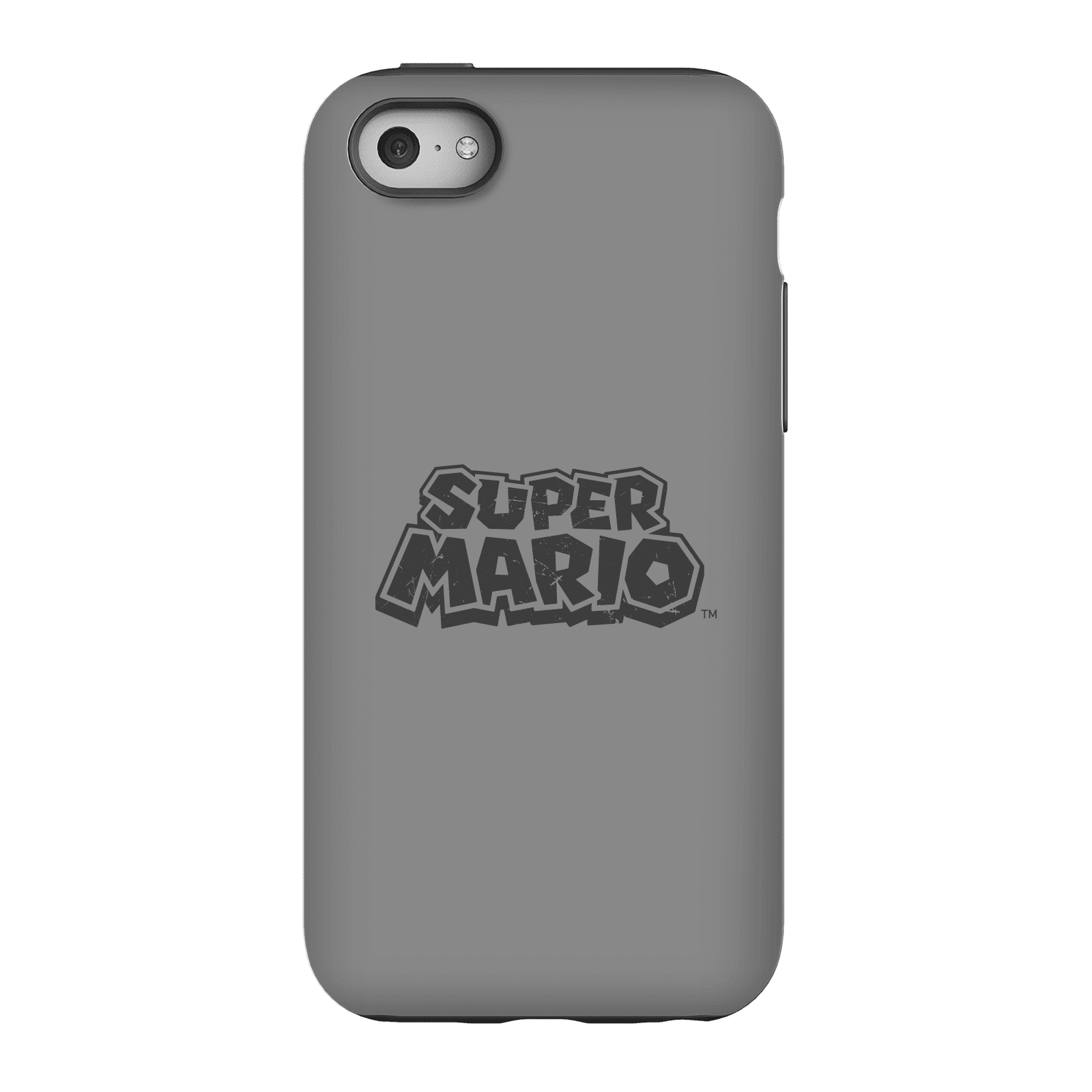 Nintendo Super Mario Distressed Logo Phone Case - iPhone 5C - Tough Case - Matte