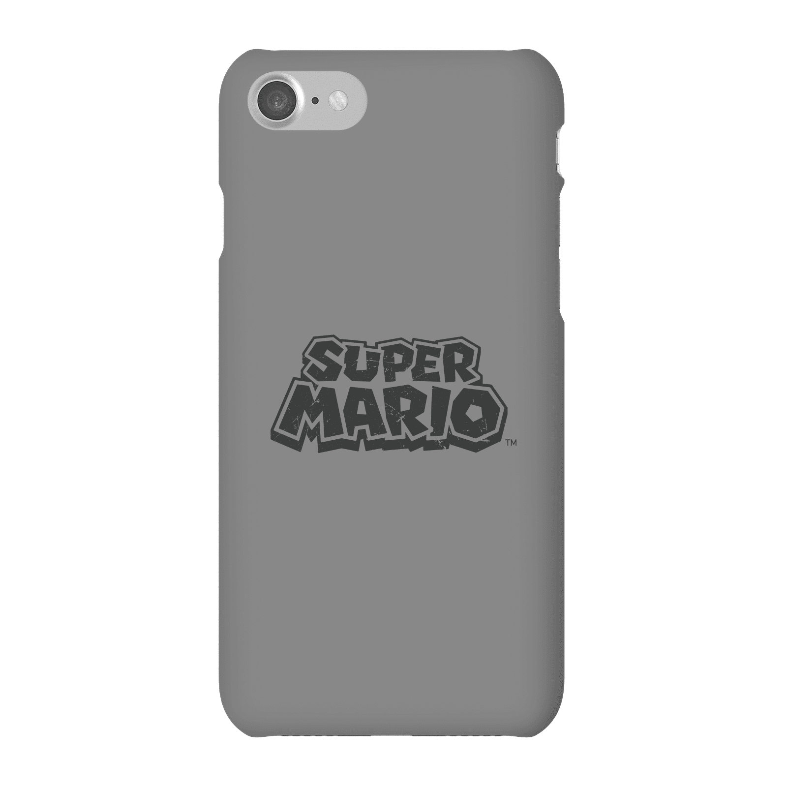 Nintendo Super Mario Distressed Logo Phone Case - iPhone 7 - Snap Case - Gloss