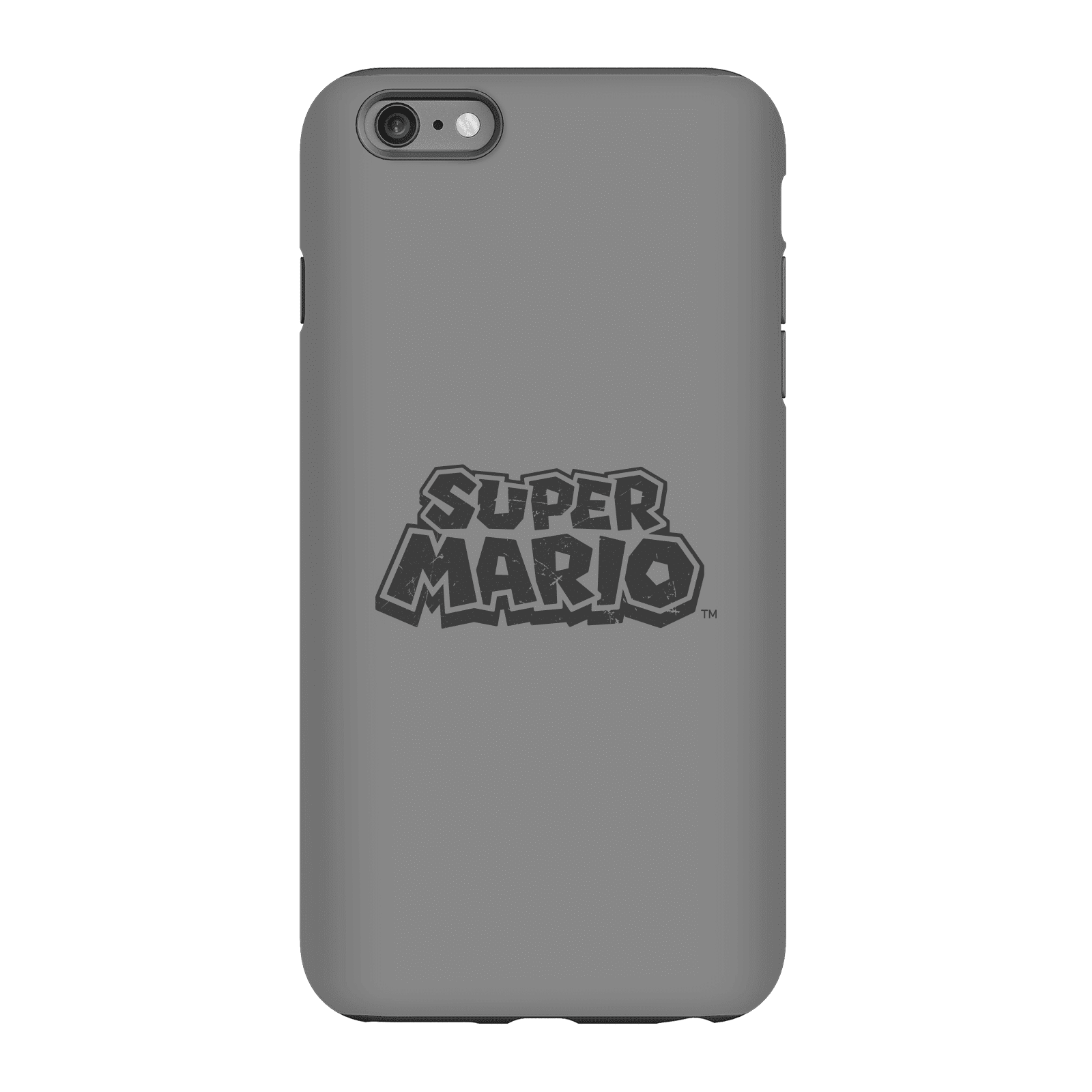 Nintendo Super Mario Distressed Logo Phone Case - iPhone 6 Plus - Tough Case - Gloss