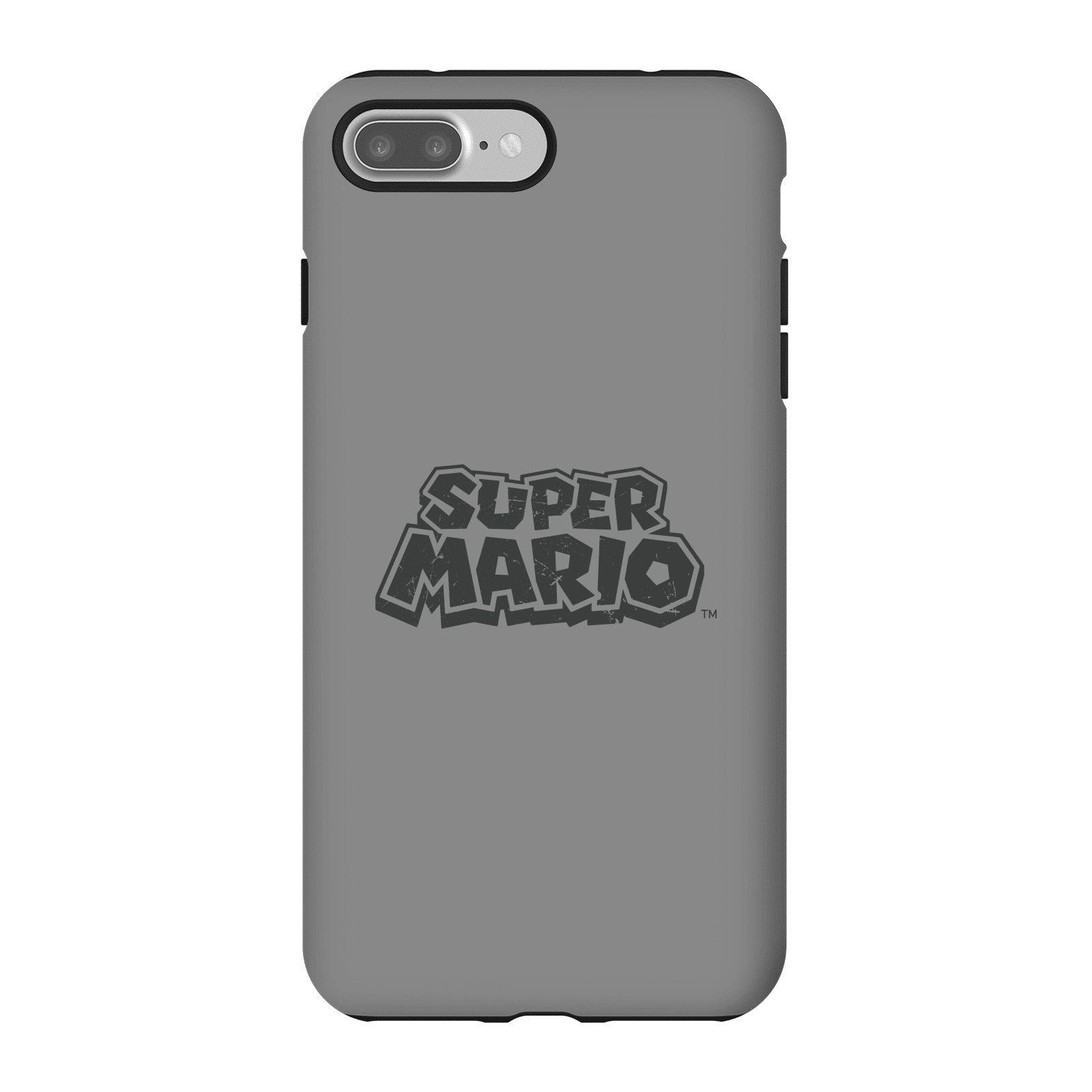 Nintendo Super Mario Distressed Logo Phone Case - iPhone 7 Plus - Tough Case - Gloss