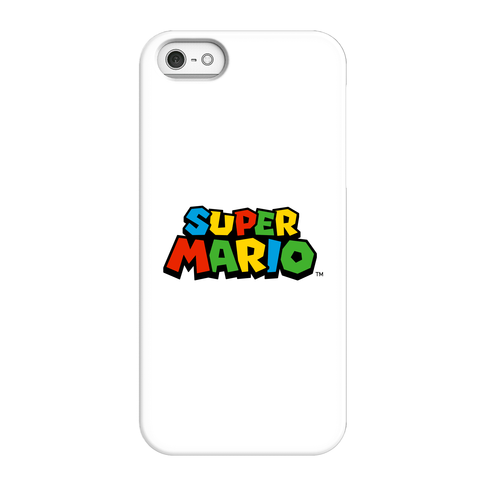Nintendo Super Mario Colour Logo Phone Case - iPhone 5/5s - Snap Case - Matte