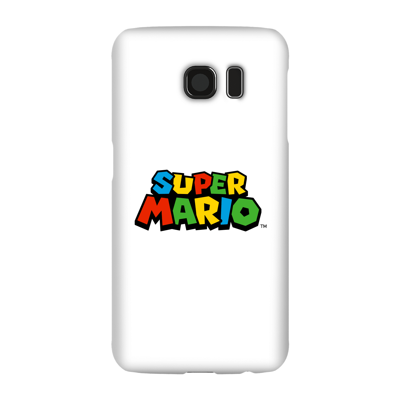 Nintendo Super Mario Colour Logo Phone Case - Samsung S6 - Snap Case - Matte