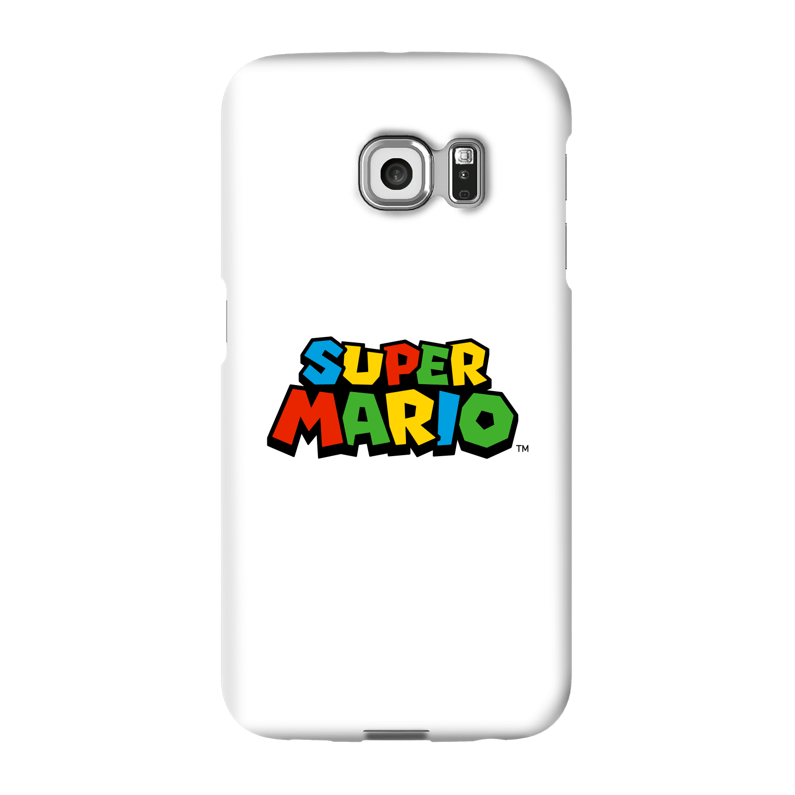 Nintendo Super Mario Colour Logo Phone Case - Samsung S6 Edge Plus - Snap Case - Matte