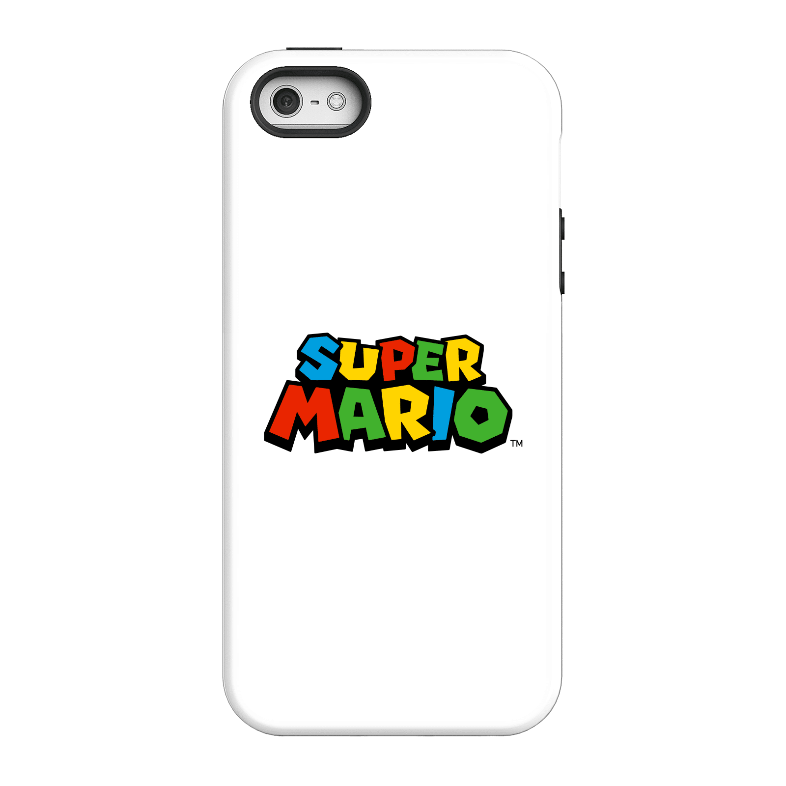 Nintendo Super Mario Colour Logo Phone Case - iPhone 5/5s - Tough Case - Matte
