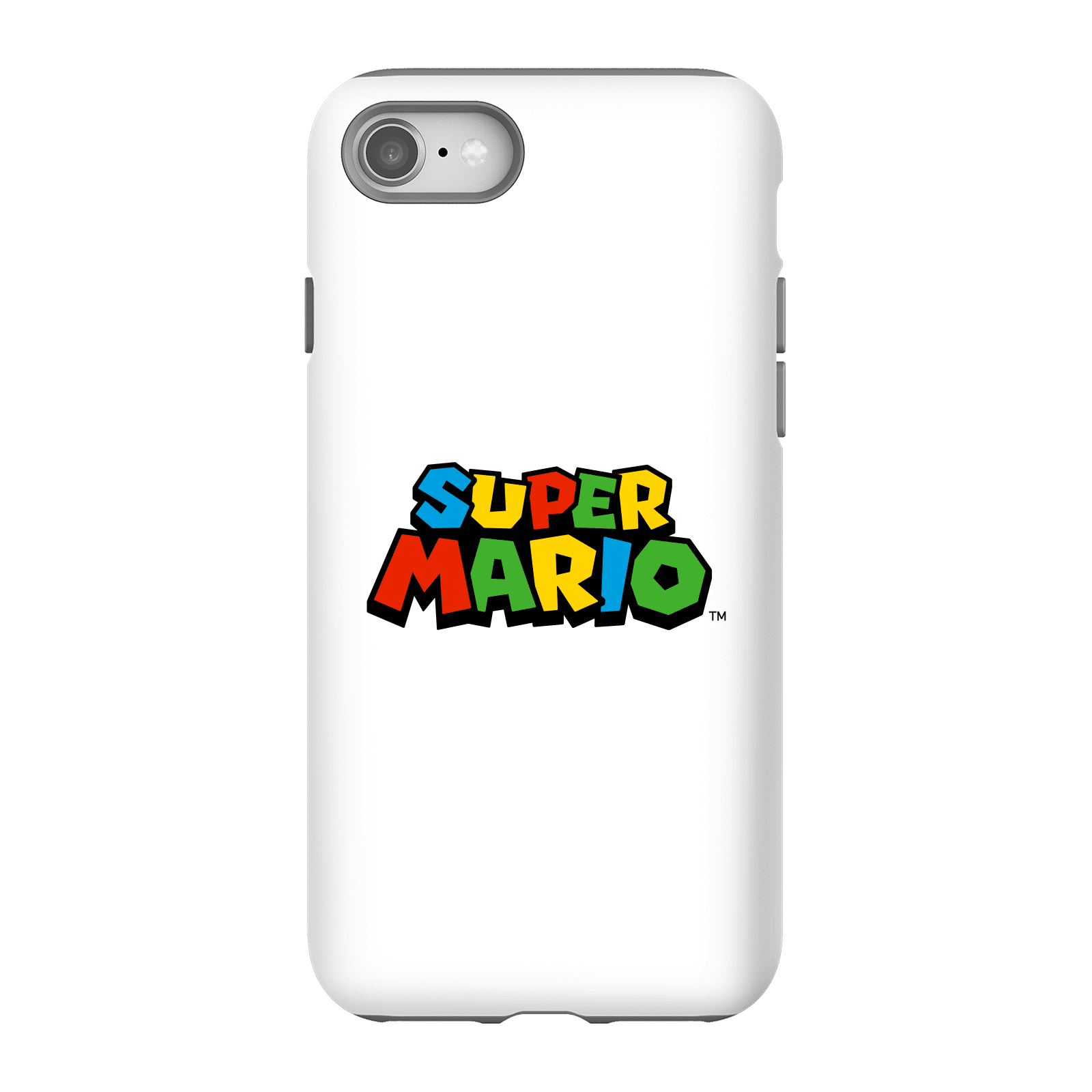 Nintendo Super Mario Colour Logo Phone Case - iPhone 8 - Tough Case - Gloss