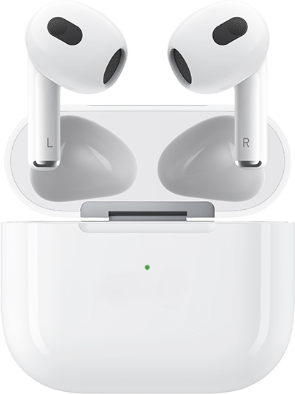 Airpods (3rd Generation) With MagSafe Charging Case Compatible With Apple iPhone iPads