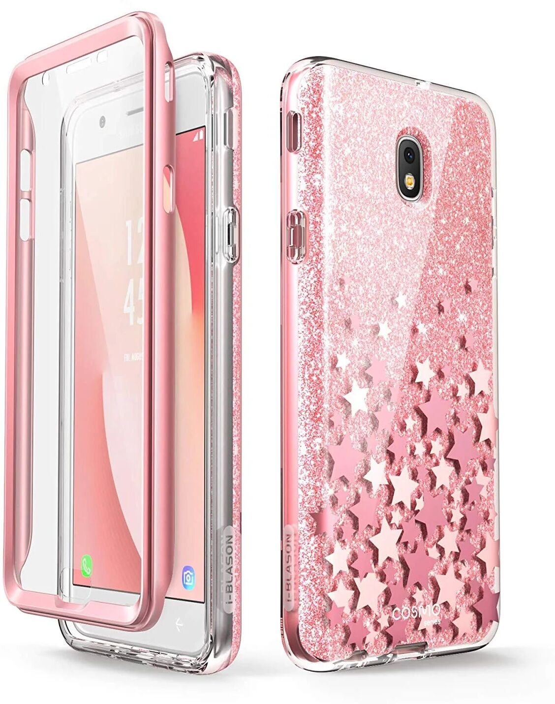 i-Blason Galaxy J3 Cosmo Case - Glitter Pink