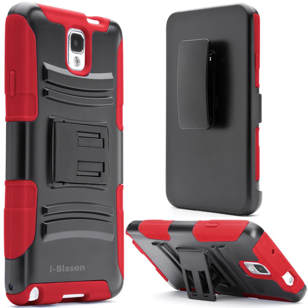 i-Blason Galaxy Note 3 Prime Case - Red