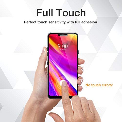 LG V40 Dome Glass Tempered Glass Screen Protector (Replacement Kit)