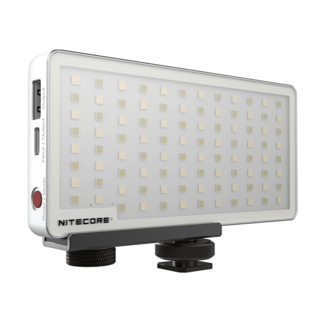 Photos - Power Bank Nitecore SCL10 2-in-1 Smart Camera Light & , 800 Lumens, Silver, 