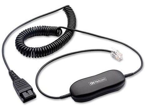 Photos - Mobile Phone Headset Jabra GN1200 Headset Cord Coiled  (88011-99)