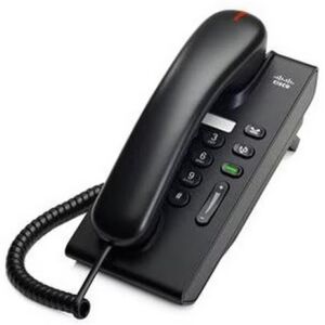 Cisco Systems 6901 Slimline - Tischtelefon Schwarz