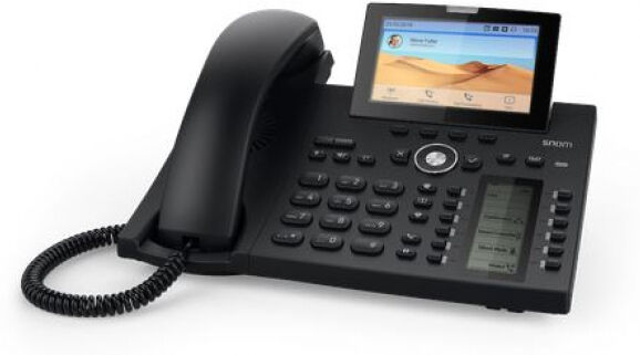 Snom D385 - VoIP-Telefon - Schwarz