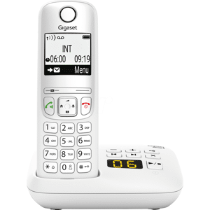GIGASET COMMUNICATIONS GIGASET A690AWS - DECT Telefon, 1 Mobilteil, Anrufbeantworter, weiß