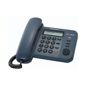 Panasonic KX-TS 580GC Telefon mit Schnur Rufnummernanzeige/Anklopffunktion