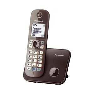 Panasonic KX-TG6811GA Telefon DECT-Telefon Anrufer-Identifikation Braun