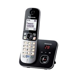 Panasonic KX-TG6821GB Telefon DECT-Telefon Anrufer-Identifikation Schwarz