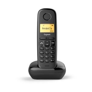 Siemens Gigaset A270A Analoges/DECT-Telefon Anrufer-Identifikation Schwarz