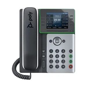 Schwarzkopf POLY Edge E320 IP-Telefon Schwarz, Silber 8 Zeilen