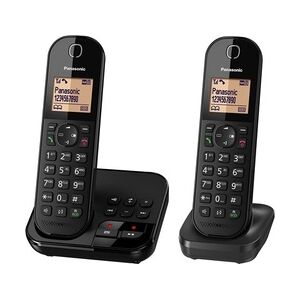 Panasonic Schnurlostelefon KX-TGC422GB schwarz Duo