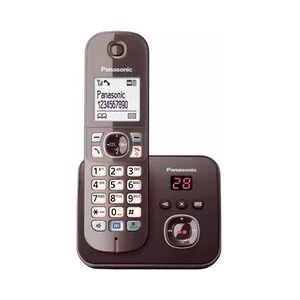 Panasonic KX-TG6821GA Telefon DECT-Telefon Anrufer-Identifikation Braun