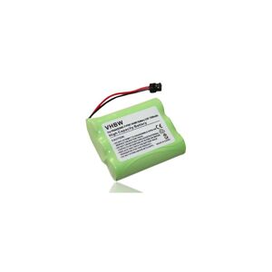 NiMH Akku 1300mAh (3.6V) kompatibel mit schnurlos Festnetz Telefon Sanyo 23621, 3N-600AA(mtm), CL-100W, CL-200, CL-300, CL-400, CL-405, CL-410 - Vhbw