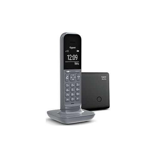 Gigaset CL390A Schnurloses Telefon mit Anrufbeantworter dark grey