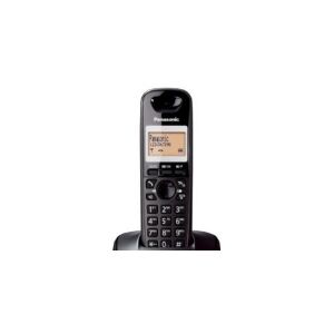 Panasonic KX-TG2511FX, DECT telefon, Højttalertelefon, 50 entries, Nummervisning, Sort