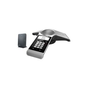 Yealink CP930W - VoIP konference system - med Bluetooth interface - IP-DECT - 8-vejs opkaldskapacitet - SIP, SIP v2, SRTP - Space-sølv