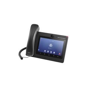 Grandstream Networks Grandstream GXV3370 - IP-videotelefon - med digitalkamera, Bluetooth interface - IEEE 802.11a/b/g/n (Wi-Fi) - 7-vejs opkaldskapacitet - SIP, RTCP, RTP, SRTP - 16 linjer