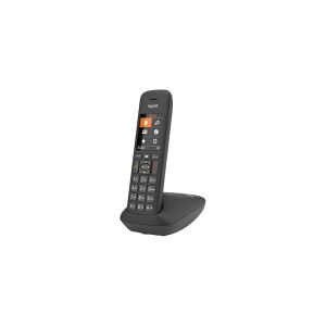 Gigaset Communications Gigaset C575 - Trådløs telefon med opkalds-ID - ECO DECT\GAP - sort