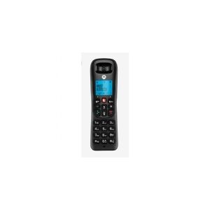 Motorola CD4001, DECT telefon, Trådløs håndsæt, Højttalertelefon, 50 entries, Nummervisning, Sort