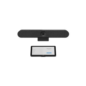 Logitech Tap IP Appliance Room Solutions Huddle + Small Rooms - Videokonferencepakke (Logitech Tap IP, Logitech Rally Bar Huddle) - grafit