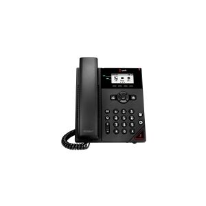 HP Poly VVX 150 - VoIP-telefon - 3-vejs opkaldskapacitet - SDP - 2 linier