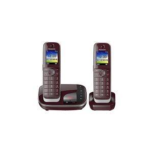 Panasonic KX-TGJ322 DECT-telefon Caller ID Rød