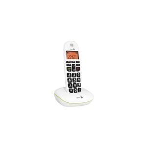 DORO PhoneEasy 100w - Trådløs telefon med opkalds-ID - DECT\GAP - hvid
