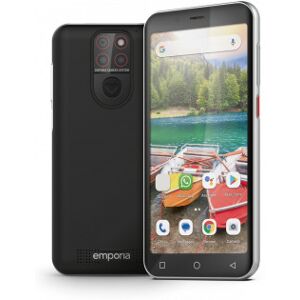 Emporia Smart5.Mini -Telefon, 64/4 Gt, Sort