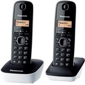 Telefono inalámbrico Panasonic KX-TG1612 DUO Blanco