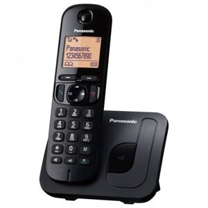 Teléfono inalámbrico digital Panasonic KX-TGC210 Negro