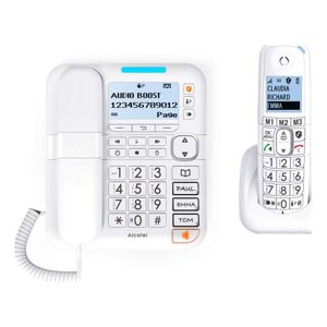 Alcatel tf02323142 telefono xl785 combo white