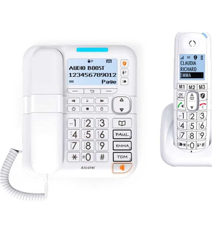 Alcatel tf02323142 telefono xl785 combo white