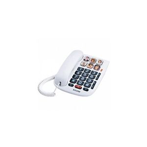 Alcatel-lucent Téléphone Fixe pour Personnes Âgées Alcatel TMAX 10 LED Blanc - Publicité