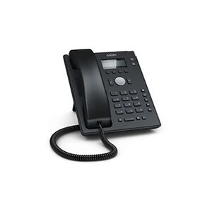 Snom Téléphone fixe VoIP 2 lignes D120 (Noir) - Publicité