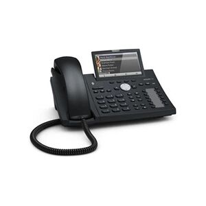 Snom 300 Desk Telephone D375 Couleur Voip / SIP Téléphone Bureau ; 4.3" Tilt Pouvoir Couleur A Haute Résolution D'affichage, 12 Identités SIP, Le Port USB - Publicité