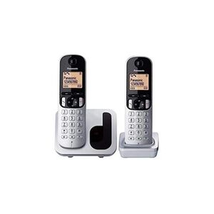 Panasonic Téléphone Sans Fil Corp. DUO KX-TGC212SPS (2 pcs) Noir/argenté - Publicité