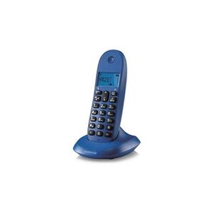 Motorola C1001L - Téléphone sans fil avec ID d'appelant/appel en instance - DECT\GAP - (conférence) à trois capacité d'appel - turquoise - Publicité