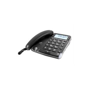 Doro Magna 4000 - Téléphone filaire avec ID d'appelant/appel en instance - noir - Publicité
