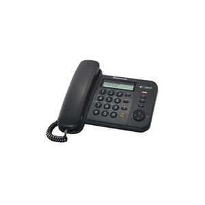 Panasonic KX-TS580EX1B - Téléphone filaire avec ID d'appelant - Publicité