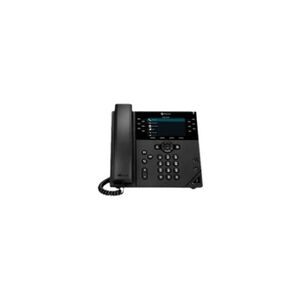 Plantronics Poly VVX 450 Business IP Phone - Téléphone VoIP - (conférence) à trois capacité d'appel - SIP, SDP - 12 lignes - Publicité