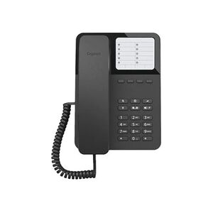 Gigaset Desk 400 - Téléphone filaire - noir - Publicité